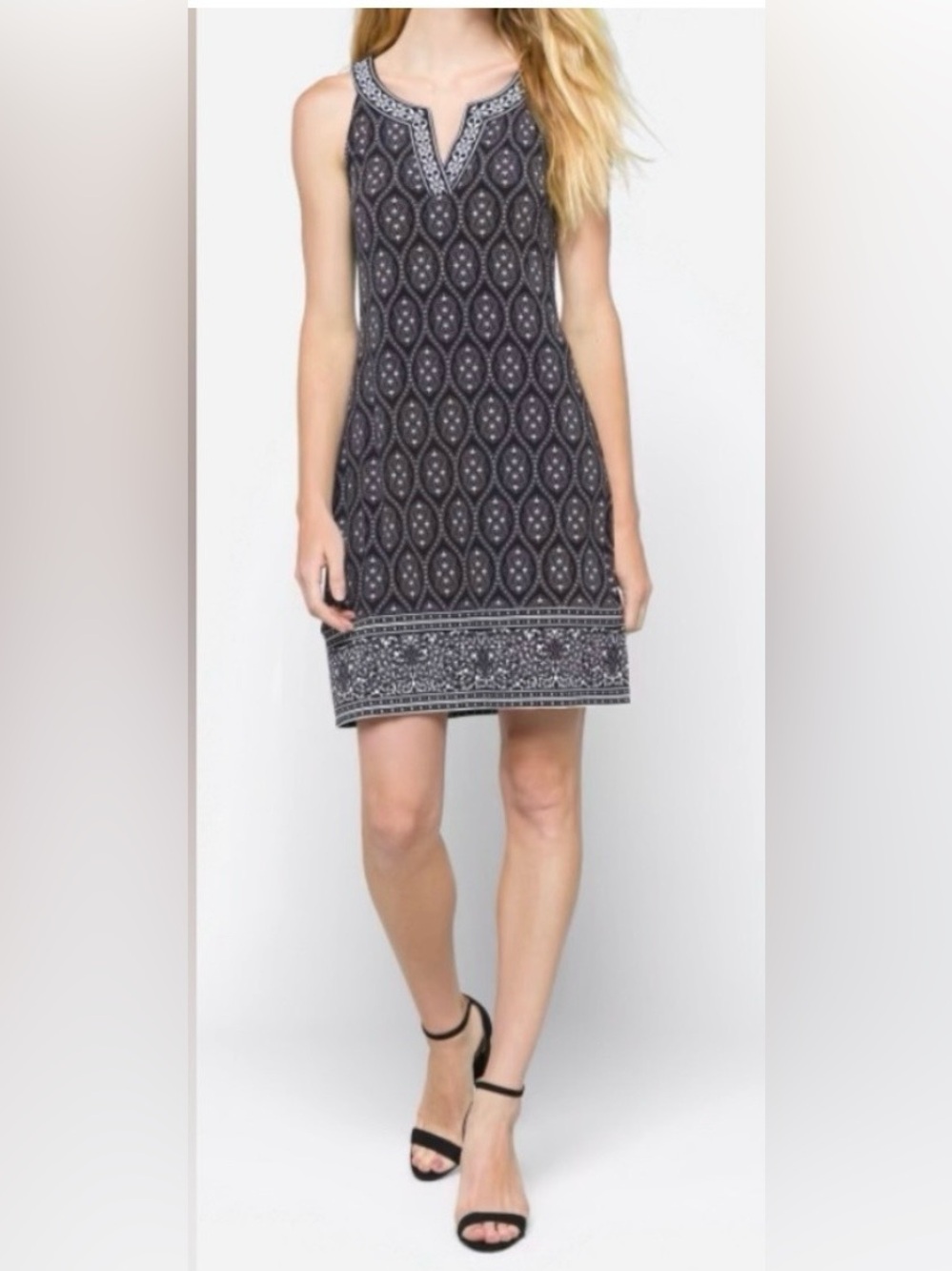 Magnolia Grace Stitch Fix Geometric Dress Size Large NWT